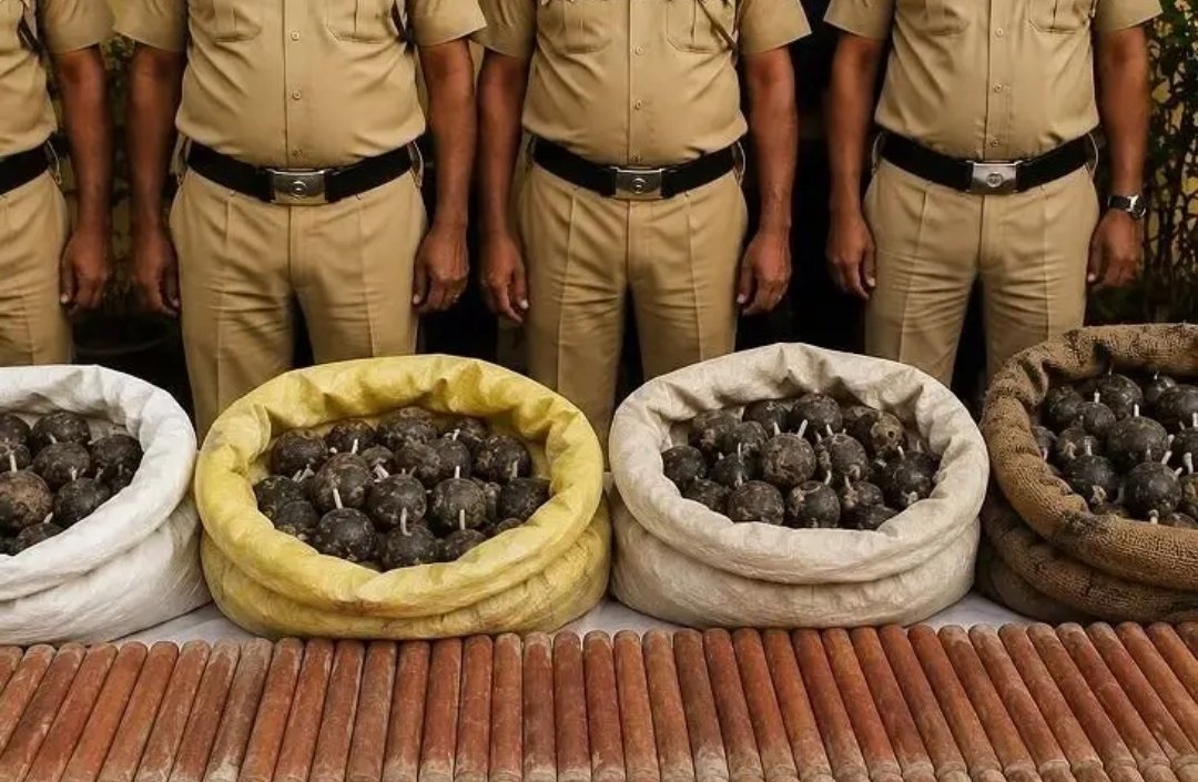 15 अगस्त से पहले बड़ी साजिश का खुलासा! भारी मात्रा में विस्फोटक बरामद