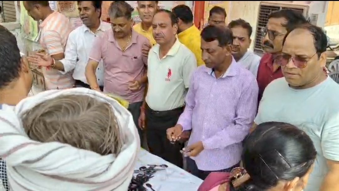 शिव हनुमान मंदिर में धूमधाम से मनाया गया श्री कृष्ण छठी महोत्सव