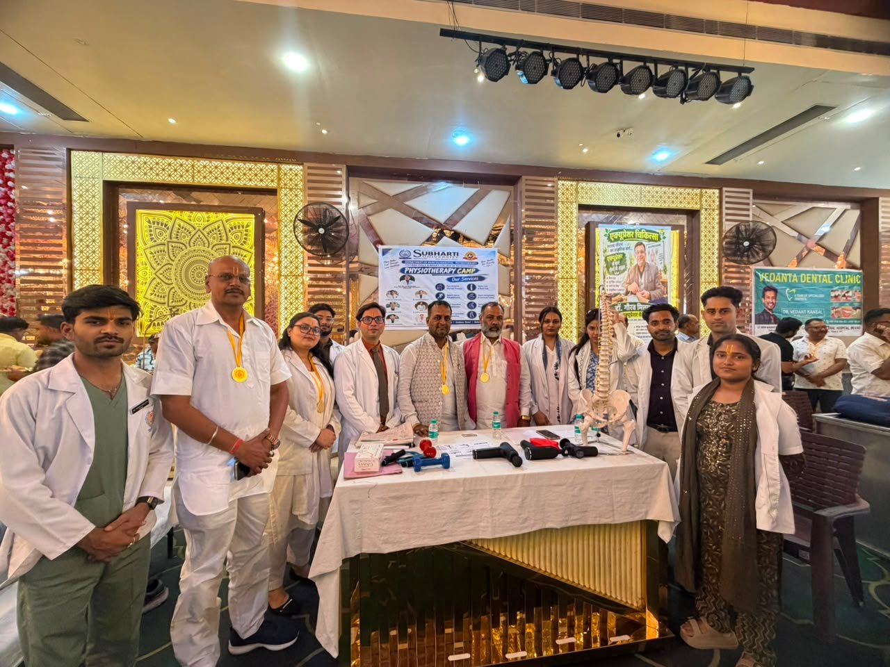 महाराजा अग्रसेन जयंती पर सेवा शिविरों का आयोजन, फिजियोथैरेपी कैंप में 150 से 200 लोगों को मिला परामर्श